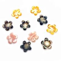 天然シェル・ペンダント, 貝殻, 花形, 選択のための異なった材料 & ユニセックス, 無色, 10mm, 売り手 パソコン