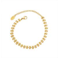 Collier de chaîne en acier de titane, Acier titane, avec 5cm chaînes de rallonge, Plaqué or 18K, bijoux de mode & styles différents pour le choix & pour femme, plus de couleurs à choisir, 4-6mm cm, Vendu par PC