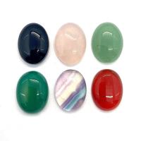 Cabochons en pierres précieuses, pierre gemme, ellipse, DIY & différents matériaux pour le choix, plus de couleurs à choisir Vendu par PC