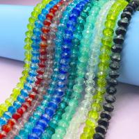 Abalorios de Cristal de Murano Brillantes, ábaco, Bricolaje & luminoso, más colores para la opción, 10mm, agujero:aproximado 2mm, Vendido por UD