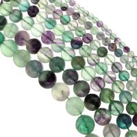 Fluorite Beads, Colorful Fluorite, Round, DIY multi-colored, Grade AB Approx 16 Inch 