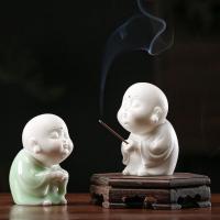 Buy Incense Holder and Burner in Bulk , White Porcelain, handmade, for home and office & durable 