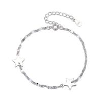 Pulseras de Plata Estelina, Plata de ley 925, chapado en platina real, Joyería & para mujer, 190mm, Vendido por UD