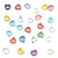 Revestimiento Porcelana bolas, Corazón, 4 piezas & Bricolaje, más colores para la opción, 12x13mm, 4PCs/Bolsa, Vendido por Bolsa