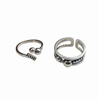 Plata de ley 925 Anillo de dedo Cuff, Ajustable & diferentes estilos para la opción & para mujer, Vendido por UD