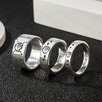 Ehepaar Fingerringe, 925er Sterling Silber, goldfarben plattiert, Modeschmuck & verschiedene Größen vorhanden, verkauft von PC