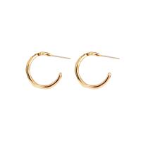 Brass Stud Earring, gold color plated, fashion jewelry & for woman, 20mm 