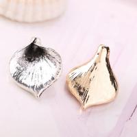 Zinc Alloy Leaf Pendants, Calla Lily, plated, DIY 18mm 