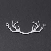 Titanium Steel Connector, Antlers, Vacuum Ion Plating, DIY & 1/1 loop Approx 