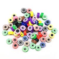 Kristall Türkis Armreifen, Polymer Ton, flache Runde, DIY, keine, 10mm, ca. 100PCs/Tasche, verkauft von Tasche