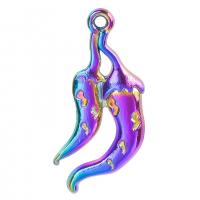 Zinc Alloy Jewelry Pendants, Eggplant, colorful plated, Unisex Approx 50 cm 