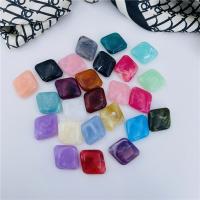 Acrylic Jewelry Beads, Rhombus, DIY Approx 