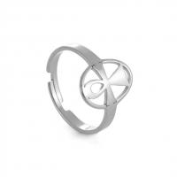 Titan Stahl Fingerring, Titanstahl, Vakuum-Ionen-Beschichtung, Modeschmuck & unisex, keine, 11*13.8mm,2.7*1mm, verkauft von PC