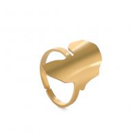 Titan Stahl Fingerring, Titanstahl, Landkarte, Vakuum-Ionen-Beschichtung, Modeschmuck & unisex, keine, 18*23.1mm,2*1mm, verkauft von PC