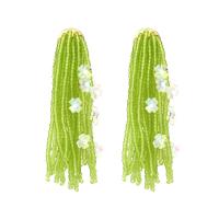 Fashion Fringe Earrings, Seedbead, handmade, fashion jewelry & for woman 