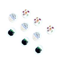 Schima Superba Beads, Round, printing, DIY 16mm 