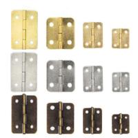 Iron Jewelry Box Hardware Hinges, Square, plated, DIY 