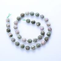 Lucky Stone Beads, with Seedbead, Lantern, polished, DIY & faceted, mixed colors Approx 14.96 Inch 