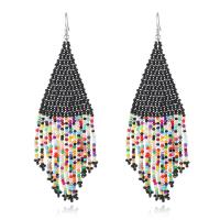 Glass Seed Beads Earring, Seedbead, handmade, fashion jewelry & for woman 