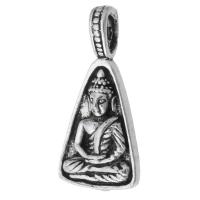 Zinc Alloy Jewelry Pendants, Triangle, plated, Unisex Approx 3mm 