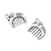 Zinc Alloy Jewelry Pendants, Comb, plated, Unisex Approx 1mm 