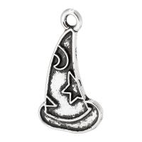 Zinc Alloy Jewelry Pendants, Hat, plated, Unisex Approx 2mm 