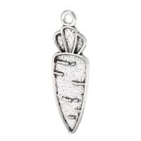 Zinc Alloy Jewelry Pendants, Carrot, plated, Unisex Approx 2mm 