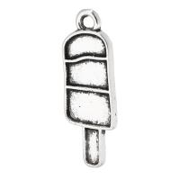 Zinc Alloy Jewelry Pendants, Ice Cream, plated, Unisex Approx 2mm 