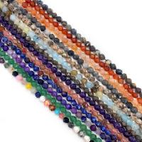 Perles de pierre gemme mixte, Pierre naturelle, Surface de coupe de l'étoile & DIY & différents matériaux pour le choix & normes différentes pour le choix, plus de couleurs à choisir Environ 38 cm, Vendu par brin