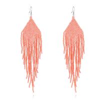 Fashion Fringe Earrings, Seedbead, handmade, fashion jewelry & for woman 