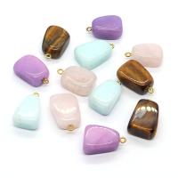 Gemstone Jewelry Pendant, Natural Stone, irregular & Unisex 15x22- 