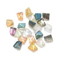 Fashion Crystal Beads, irregular, plated, DIY 8mm 