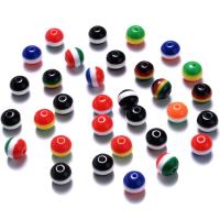 Harz Perlen Schmuck, DIY & Emaille, keine, 8mm, ca. 50PCs/Tasche, verkauft von Tasche