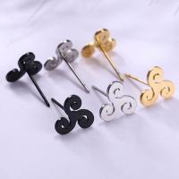 Stainless Steel Stud Earring, 304 Stainless Steel, Vacuum Ion Plating, fashion jewelry & for woman 