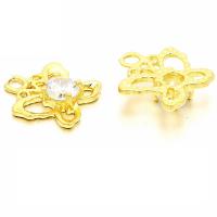 Cubic Zirconia Brass Pendants, plated, micro pave cubic zirconia 