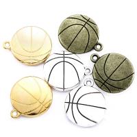 Zinc Alloy Jewelry Pendants, Basketball, plated, DIY Approx 2mm 