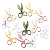 Zinc Alloy Jewelry Pendants, Scissors, plated, DIY & hollow Approx 3mm 