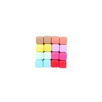 Acrylic Jewelry Beads, Square, DIY 