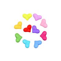 Acrylic Jewelry Beads, Heart, DIY Approx 