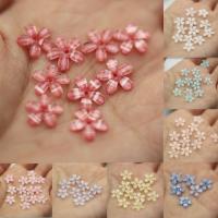 樹脂ジュエリービーズ, 樹脂, 花形, DIY, 無色, 10mm, 100パソコン/バッグ, 売り手 バッグ