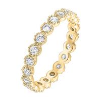 Cubic Zirconia Micro Pave Brass Finger Ring, gold color plated & micro pave cubic zirconia & for woman, gold 