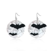 Acrylic Drop Earring, Halloween Design & fashion jewelry & for woman, 40mm 