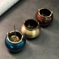 Brass Incense Burner, half handmade, for home and office & durable 