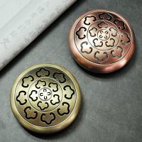 Copper Alloy Incense Burner, half handmade, for home and office & durable 