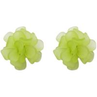 Acrylic Stud Earring, Flower, Korean style & for woman, 30mm 