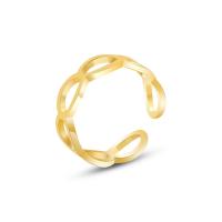 Titan Stahl Fingerring, Titanstahl, Vakuum-Ionen-Beschichtung, unisex & hohl, keine, 6mm, Größe:7, verkauft von PC