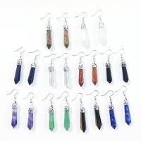 Gemstone Drop Earring, with Zinc Alloy, Artemis & for woman 