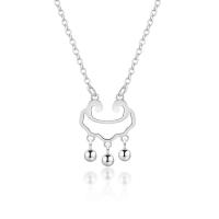 Collier de bijoux en argent , argent sterling 925, avec 1.96 inch chaînes de rallonge, pour femme & creux, argent Environ 15.74 pouce, Vendu par PC