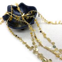 Brass Beading Chains, gold color plated, DIY golden 