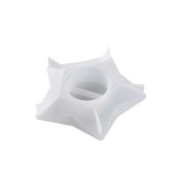 DIY Epoxy Mold Set, Silicone, Star, white 